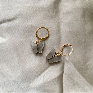 butterfly acrylic earrings